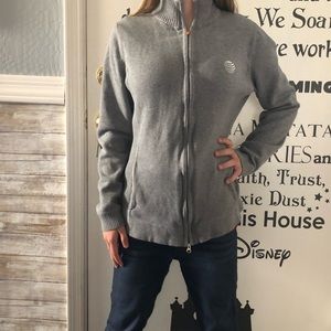 Lands’ End zip up sweatshirt